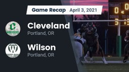 Recap: Cleveland  vs. Wilson  2021
