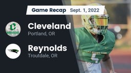 Recap: Cleveland  vs. Reynolds  2022