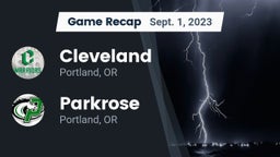 Recap: Cleveland  vs. Parkrose  2023