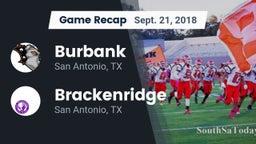 Recap: Burbank  vs. Brackenridge  2018