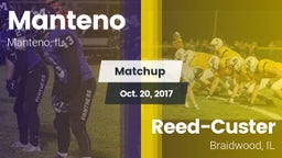 Matchup: Manteno  vs. Reed-Custer  2017