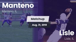 Matchup: Manteno  vs. Lisle  2018