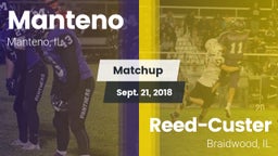 Matchup: Manteno  vs. Reed-Custer  2018