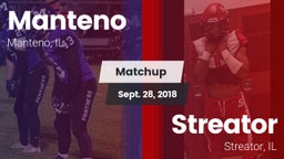 Matchup: Manteno  vs. Streator  2018