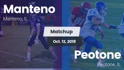 Matchup: Manteno  vs. Peotone  2018