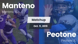 Matchup: Manteno  vs. Peotone  2019