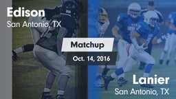 Matchup: Edison  vs. Lanier  2016