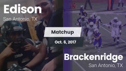 Matchup: Edison  vs. Brackenridge  2017