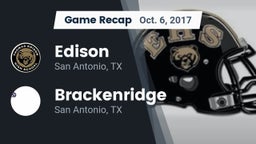 Recap: Edison  vs. Brackenridge  2017