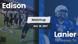 Matchup: Edison  vs. Lanier  2017