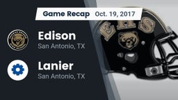 Recap: Edison  vs. Lanier  2017