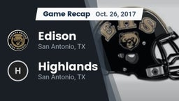 Recap: Edison  vs. Highlands  2017
