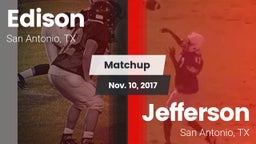 Matchup: Edison  vs. Jefferson  2017