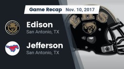 Recap: Edison  vs. Jefferson  2017