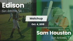 Matchup: Edison  vs. Sam Houston  2018