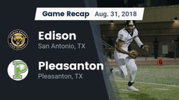 Recap: Edison  vs. Pleasanton  2018