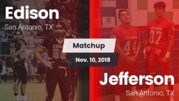 Matchup: Edison  vs. Jefferson  2018