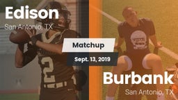 Matchup: Edison  vs. Burbank  2019