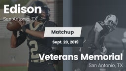 Matchup: Edison  vs. Veterans Memorial 2019