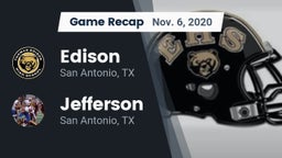 Recap: Edison  vs. Jefferson  2020
