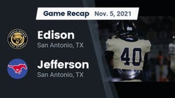 Recap: Edison  vs. Jefferson  2021