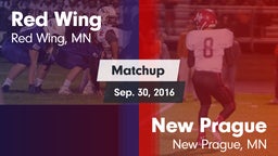 Matchup: Red Wing  vs. New Prague  2016