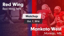 Matchup: Red Wing  vs. Mankato West  2016