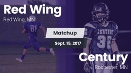 Matchup: Red Wing  vs. Century  2017