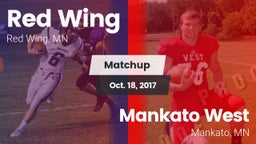 Matchup: Red Wing  vs. Mankato West  2017