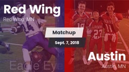 Matchup: Red Wing  vs. Austin  2018