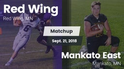 Matchup: Red Wing  vs. Mankato East  2018