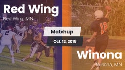 Matchup: Red Wing  vs. Winona  2018