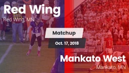 Matchup: Red Wing  vs. Mankato West  2018