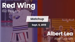 Matchup: Red Wing  vs. Albert Lea  2019