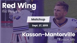 Matchup: Red Wing  vs. Kasson-Mantorville  2019