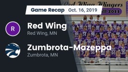 Recap: Red Wing  vs. Zumbrota-Mazeppa  2019