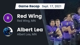 Recap: Red Wing  vs. Albert Lea  2021