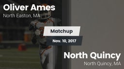 Matchup: Oliver Ames vs. North Quincy  2017