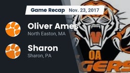 Recap: Oliver Ames  vs. Sharon  2017