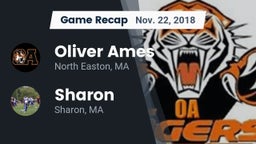 Recap: Oliver Ames  vs. Sharon  2018