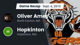 Recap: Oliver Ames  vs. Hopkinton  2019