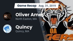 Recap: Oliver Ames  vs. Quincy  2019