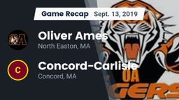 Recap: Oliver Ames  vs. Concord-Carlisle  2019