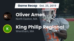 Recap: Oliver Ames  vs. King Philip Regional  2019