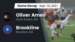 Recap: Oliver Ames  vs. Brookline  2021