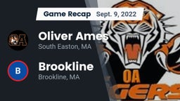 Recap: Oliver Ames  vs. Brookline  2022