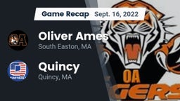 Recap: Oliver Ames  vs. Quincy  2022