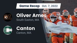 Recap: Oliver Ames  vs. Canton   2022