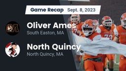 Recap: Oliver Ames  vs. North Quincy  2023