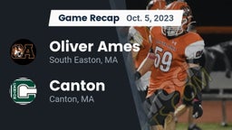 Recap: Oliver Ames  vs. Canton   2023